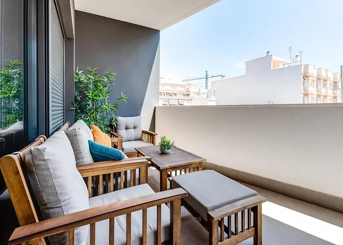 NEW 2020 Aqua Beach Apartment Torrevieja Center